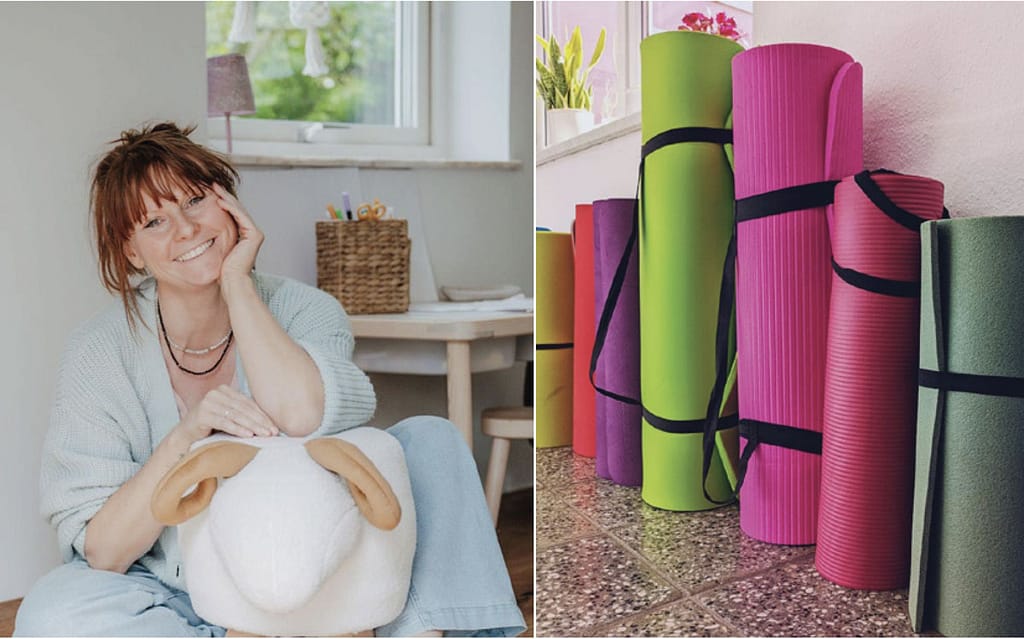 Yogalehrerin Carolin Steiner, Foto: © Haus der Begegnung